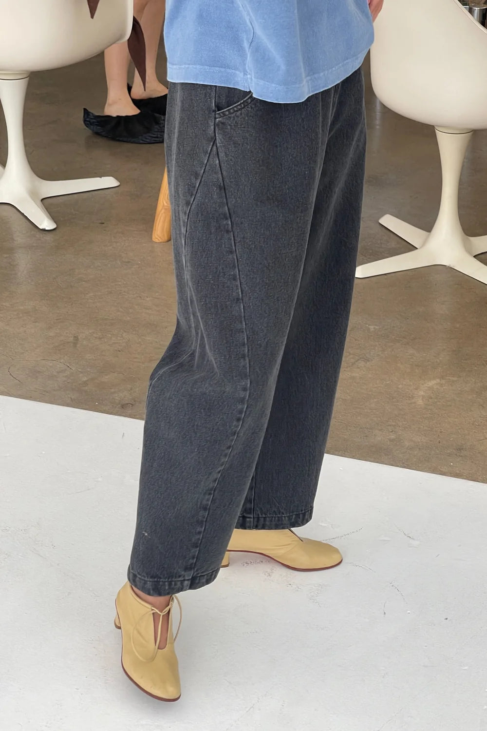 Arc Pants - black denim
