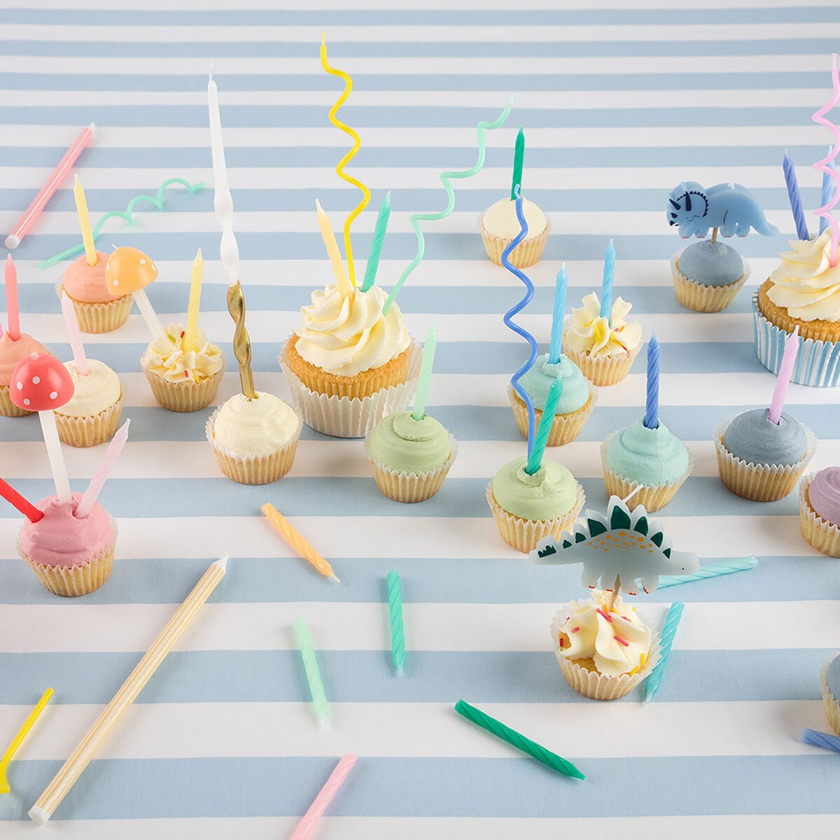 Dinosaur Candles (x5)