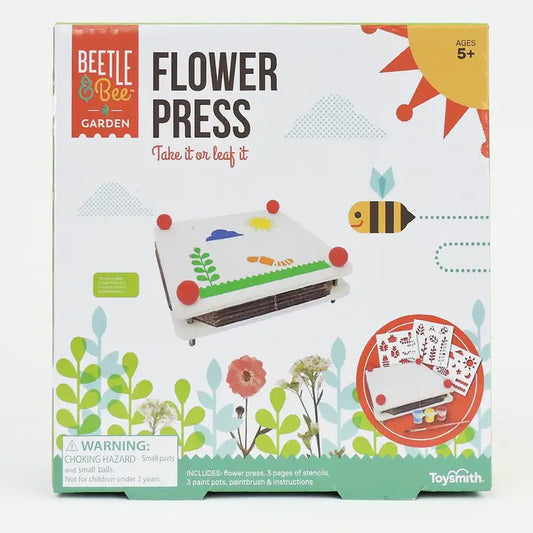 Beetle & Bee Garden Paint A Flower Press