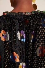 Load image into Gallery viewer, Kelton Velvet Blouse-Elektra Pansey
