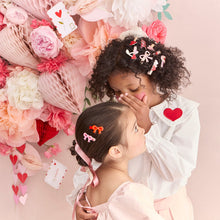 Load image into Gallery viewer, Valentine&#39;s Hair Clips (x 8)
