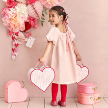 Load image into Gallery viewer, Vintage Rose Heart Suitcases (x 2)
