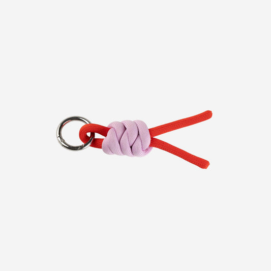 Colorblock Knot Keychain