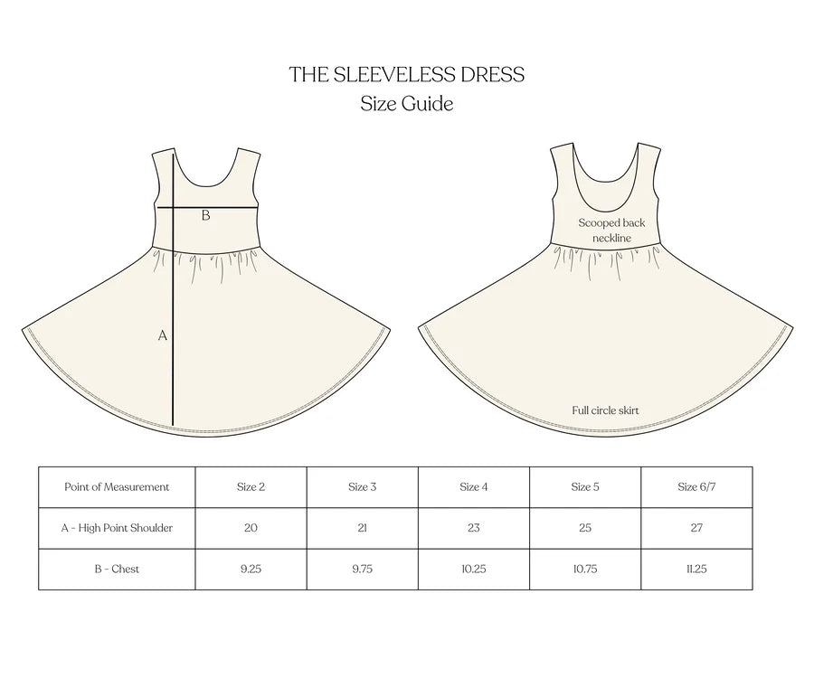 Sleeveless Twirl Dress - Party Checkers