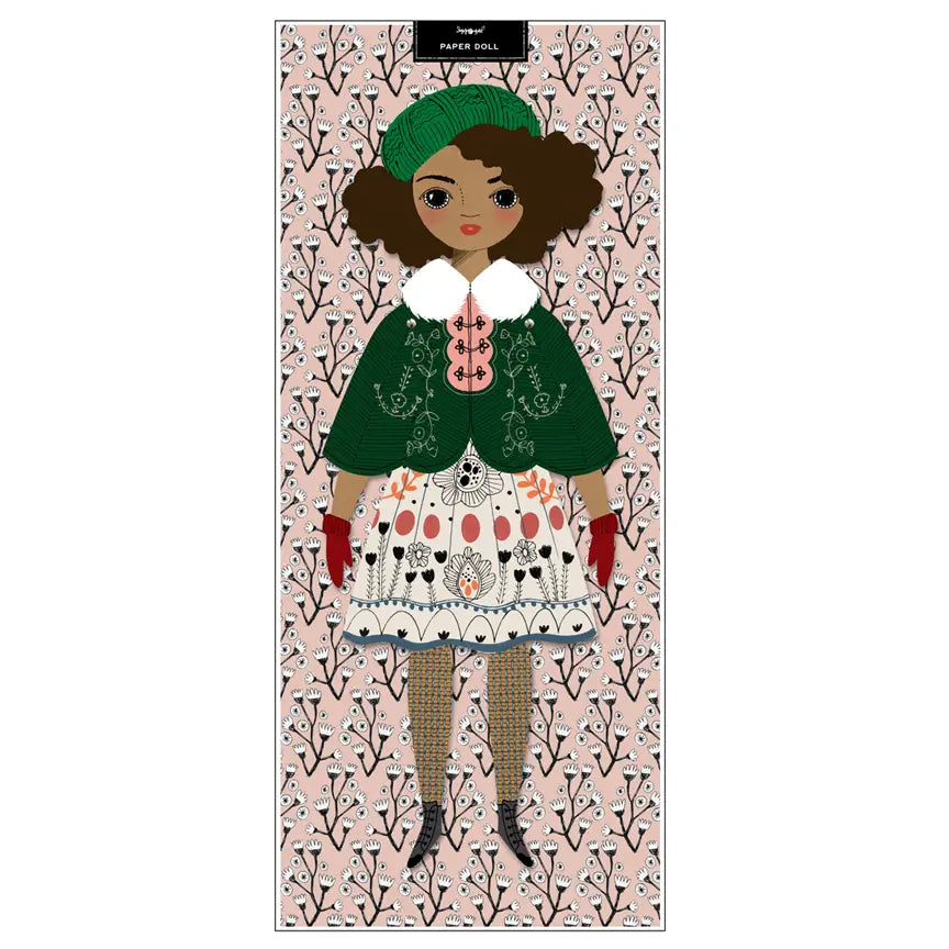 Noelle Christmas Paper Doll