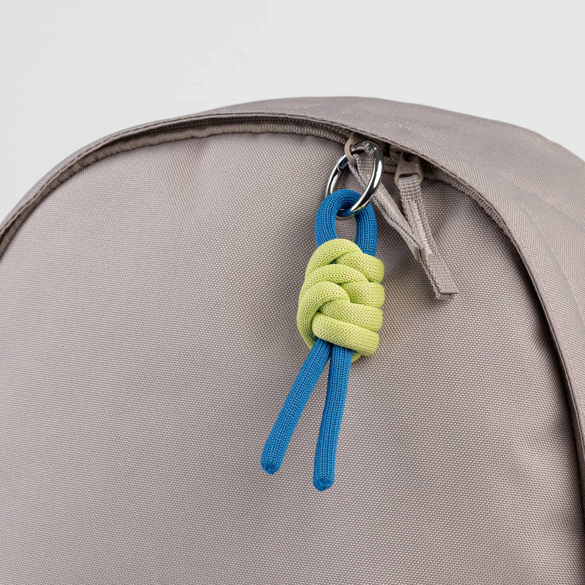 Colorblock Knot Keychain