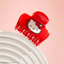 Load image into Gallery viewer, Hello Kitty X Kitsch Recycled Puffy Claw Clip- Kitty Face
