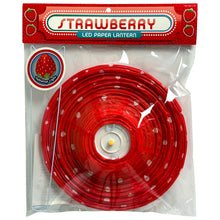 Load image into Gallery viewer, Paper Led Lantern - Strawberry
