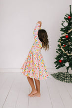 Load image into Gallery viewer, Gwendolyn Dress - Holiday Bows
