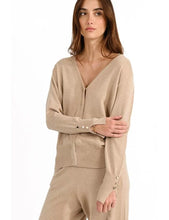 Load image into Gallery viewer, Casual Chic Cardigan Knit with Lurex

