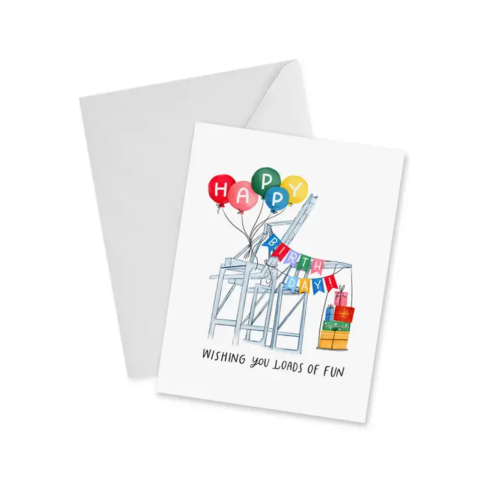 Birthday Cranes Notecard