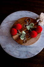 Load image into Gallery viewer, Cherry Keychain, Cherry Bag Charm
