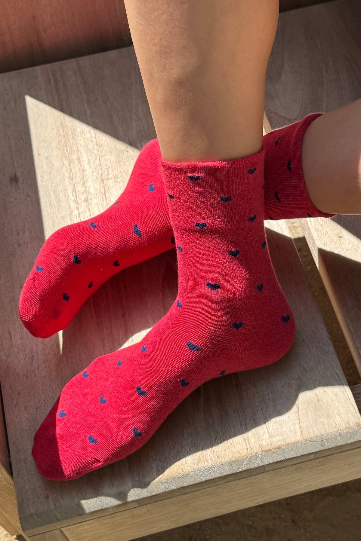 Heart Sneaker Socks - Several Colors