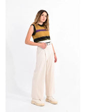 Load image into Gallery viewer, Wide Leg Pants - Cream
