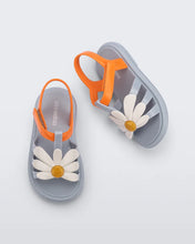 Load image into Gallery viewer, Hip Bloomy Sandal - Blue/Orange
