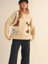 Load image into Gallery viewer, Dog Cardigan Sweater
