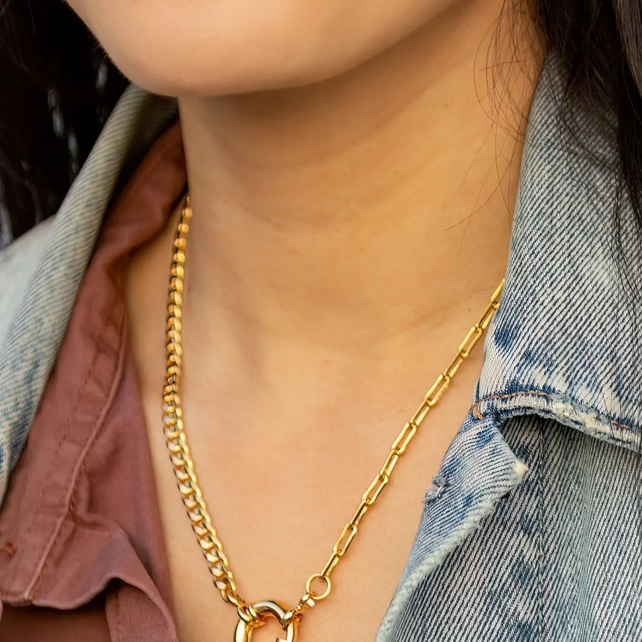 Portside Necklace - 24k Gold Plated