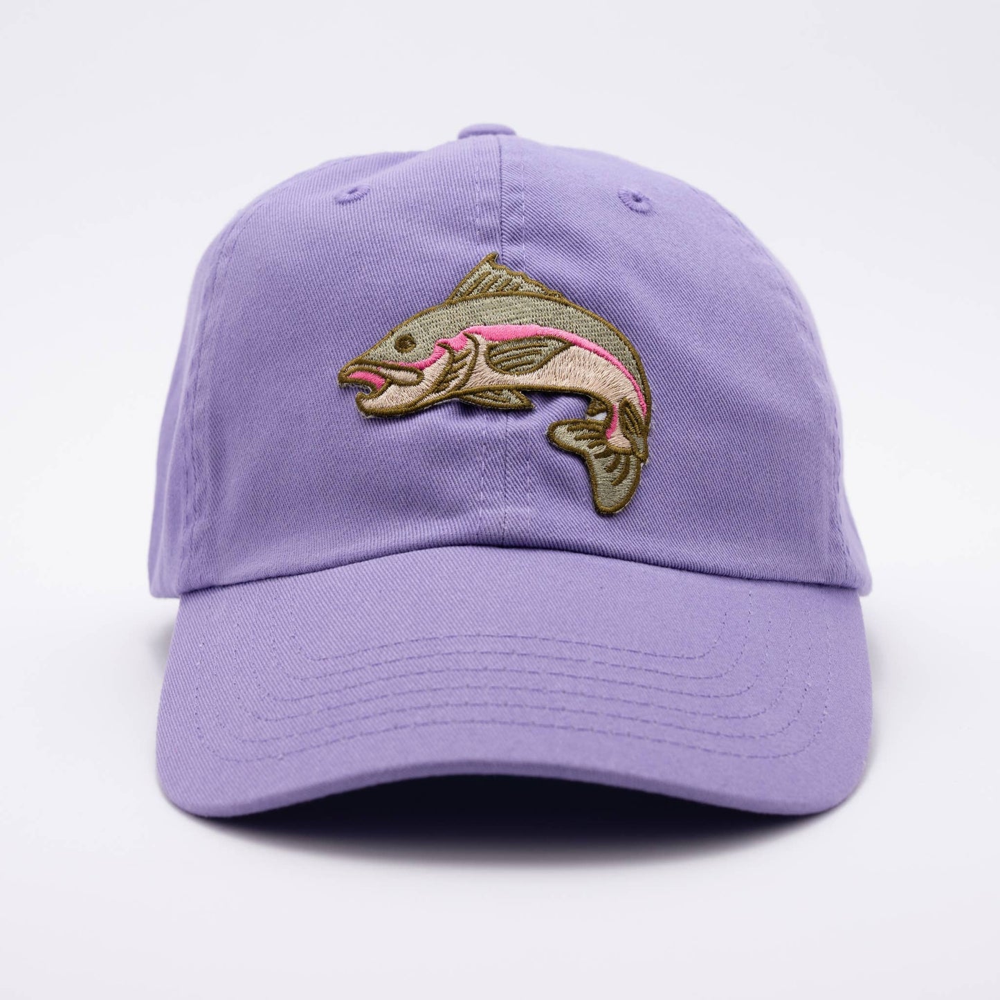 Rainbow Trout 100% Cotton Baseball Hat
