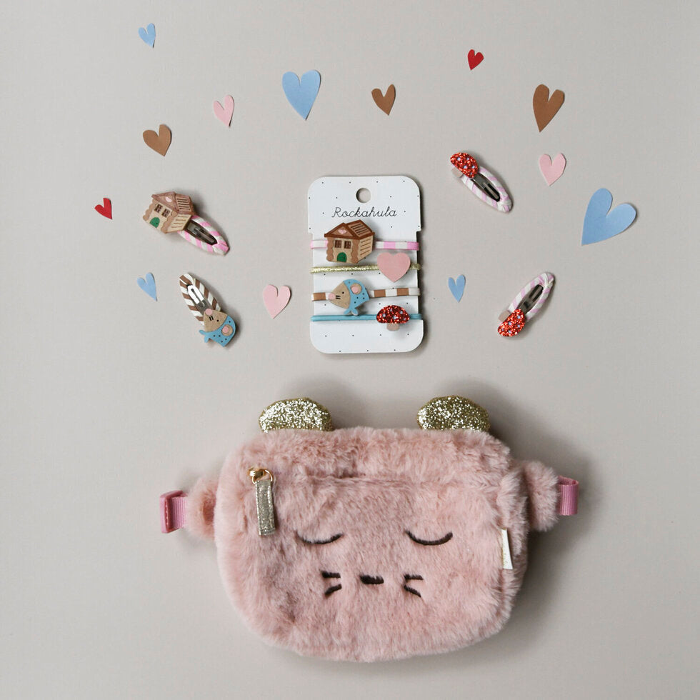 Millie Mouse Fluffy Bum Bag