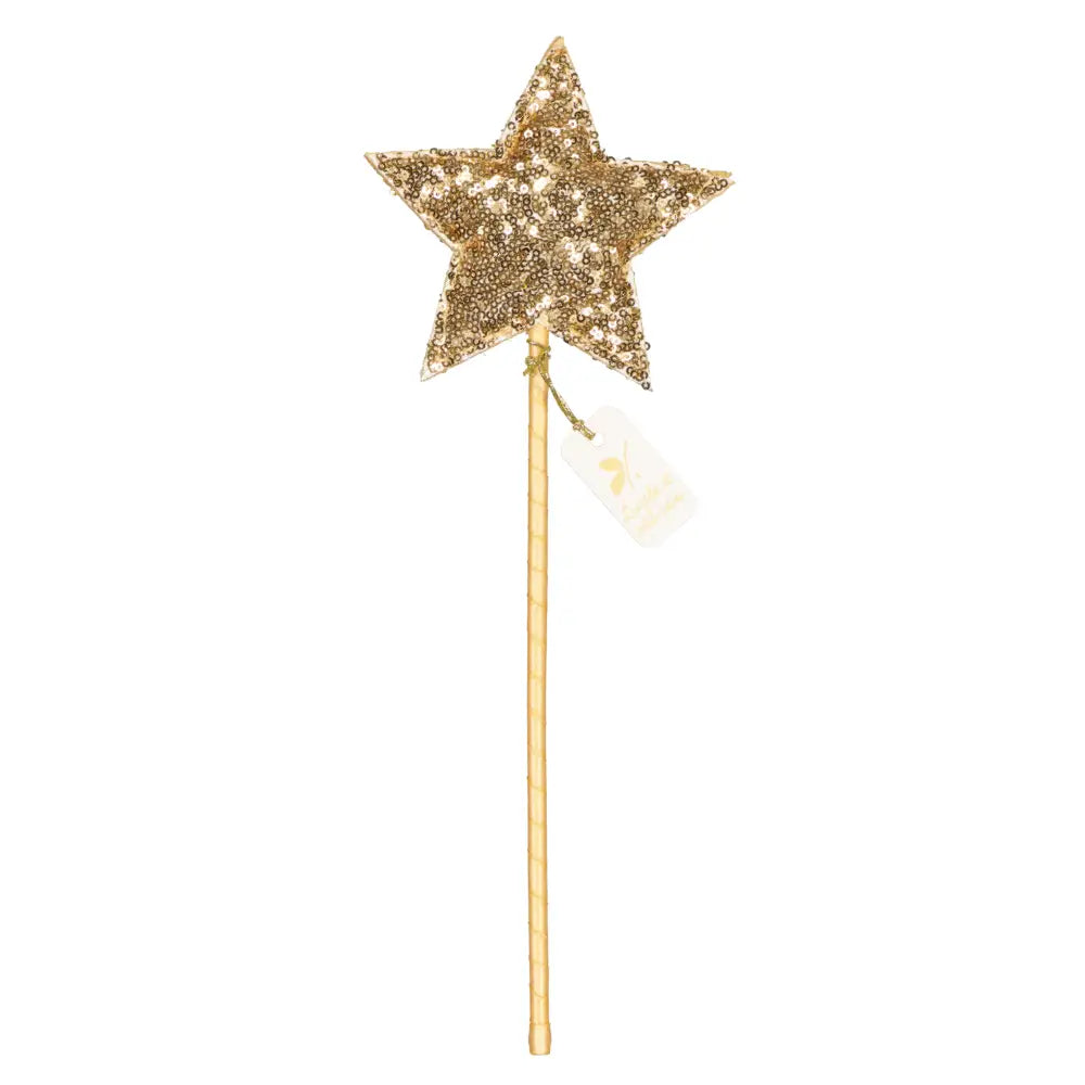 Magic Wand - Gold Sequins