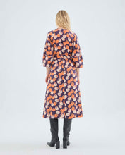 Load image into Gallery viewer, Midi Pomegranate Print Dress
