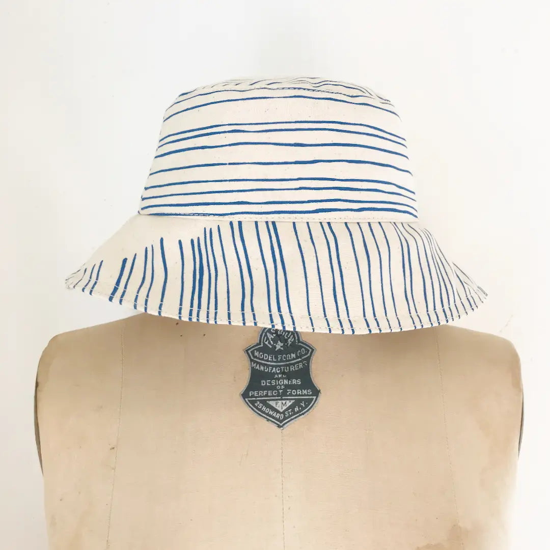 Royal Skinny Stripe Bucket Hat