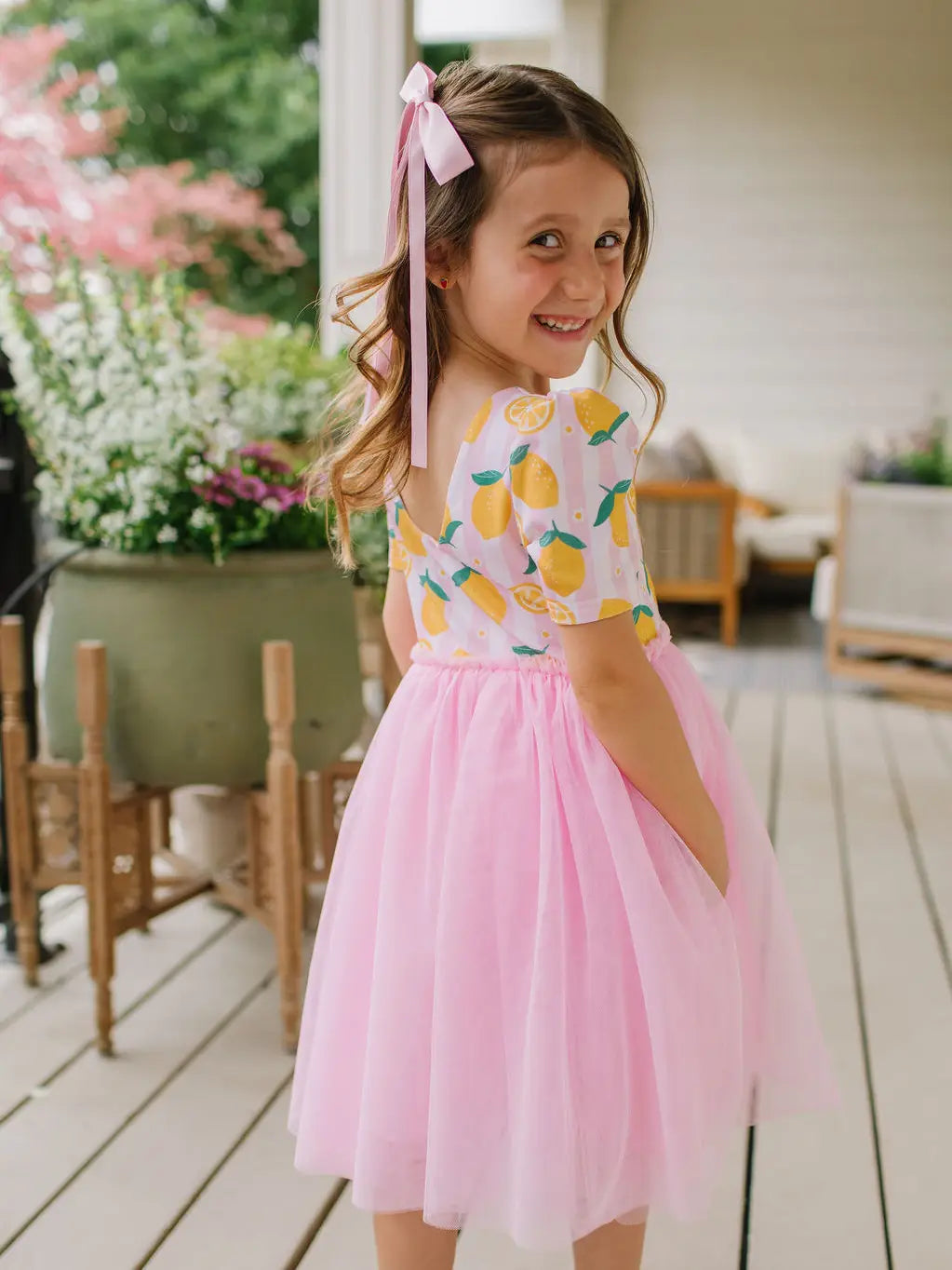 Tutu Puff Dress - Lemonade
