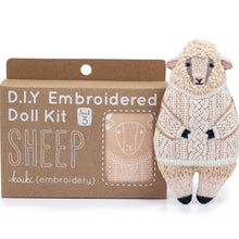Load image into Gallery viewer, Sheep - Embroidery Kit
