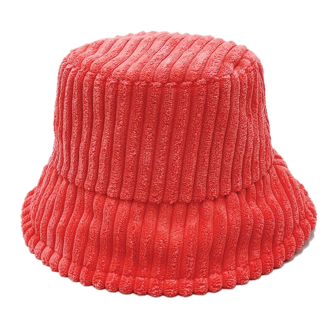 Solid Corduroy Bucket Hat - Several Colors