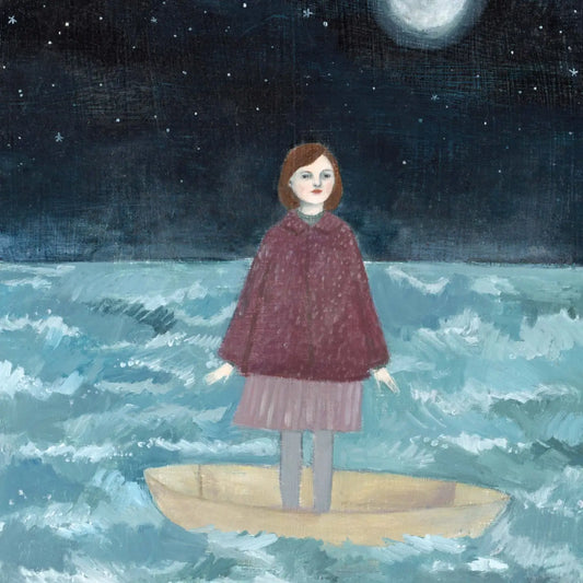 She Put Her Trust in the Moon - Giclee Print