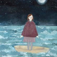Load image into Gallery viewer, She Put Her Trust in the Moon - Giclee Print
