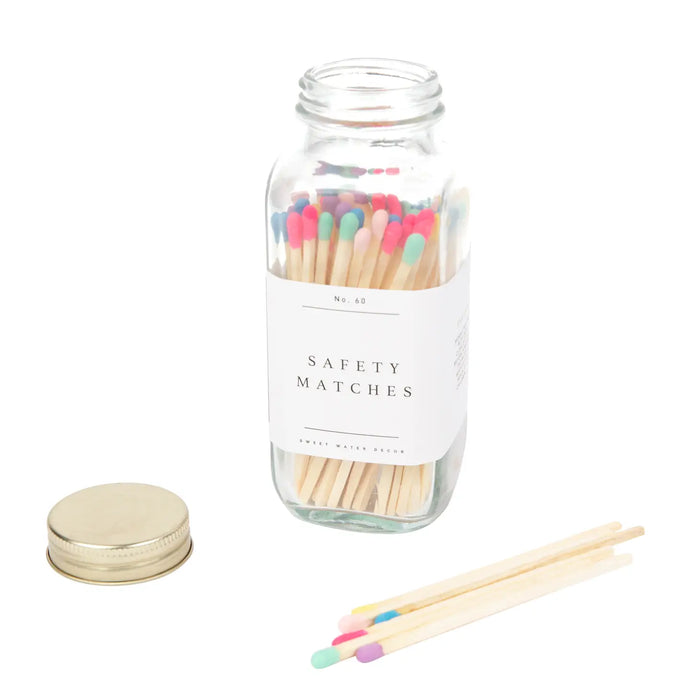 safety matches in glass container