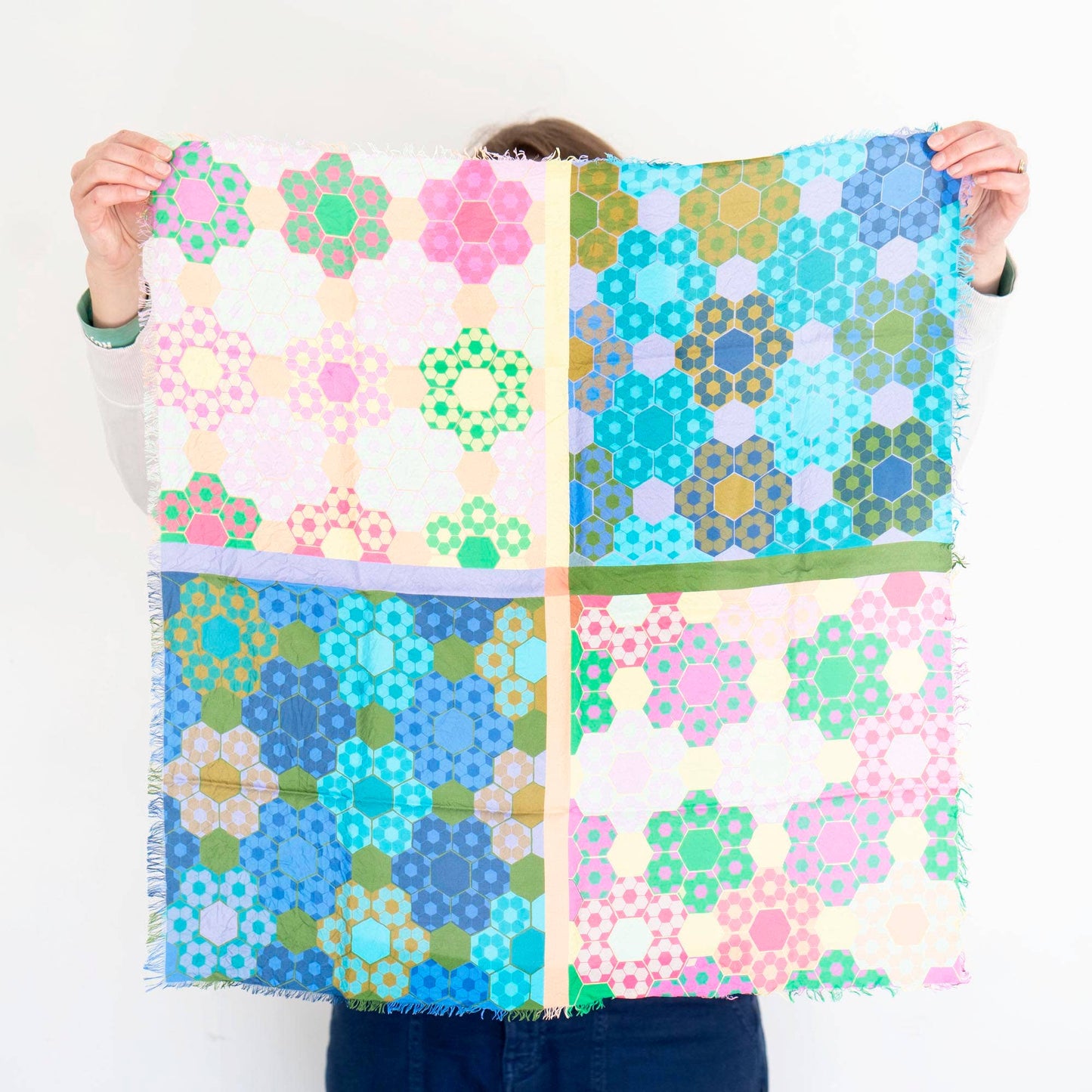 Spring in the Mountains EPP - Silk Bandana Scarf