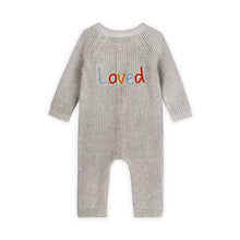 Load image into Gallery viewer, Loved Knit Baby Jumpsuit
