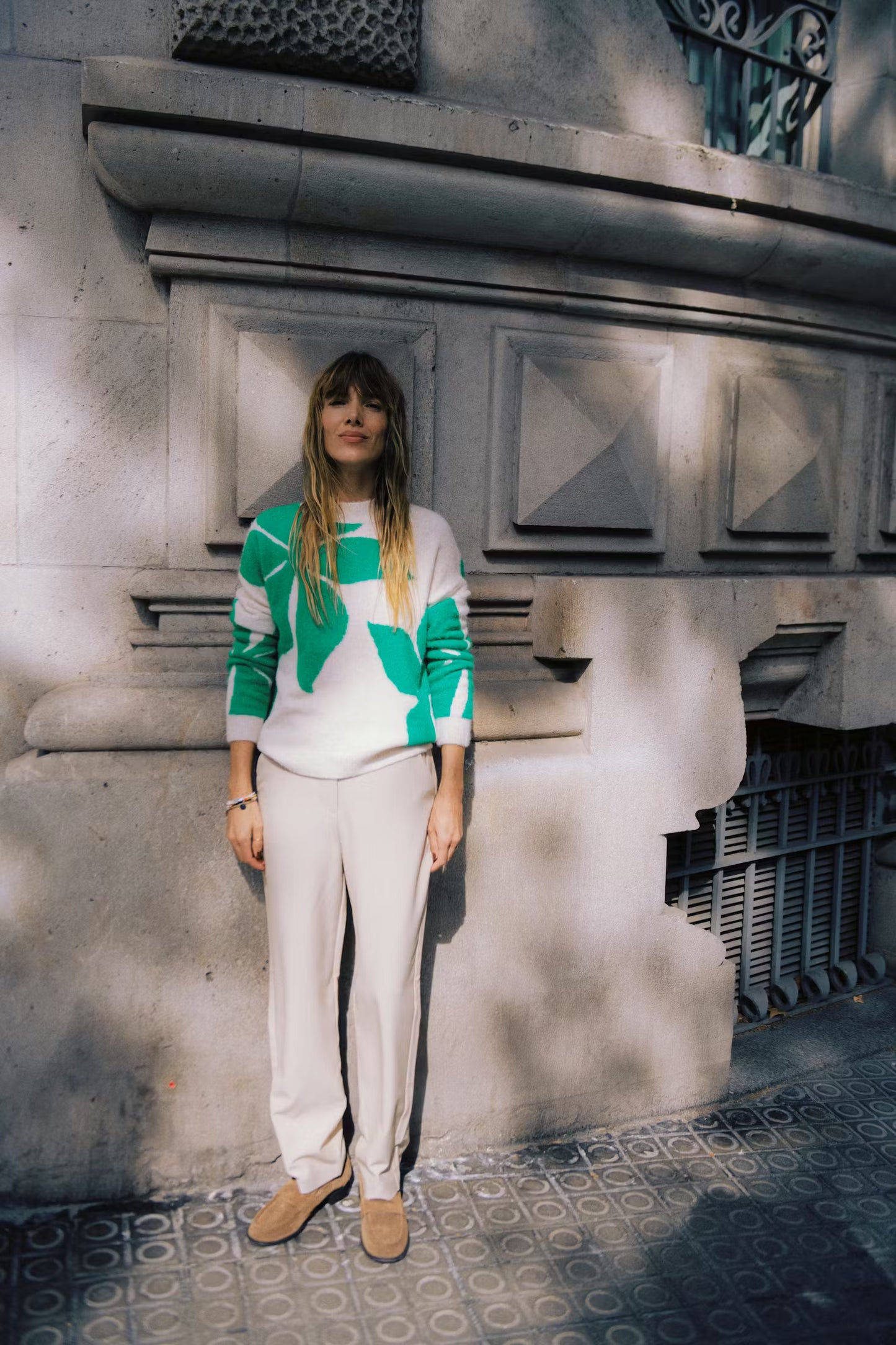 Byomea Flower Sweater