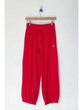 Load image into Gallery viewer, Pointelle Balloon Pants - Red Apple
