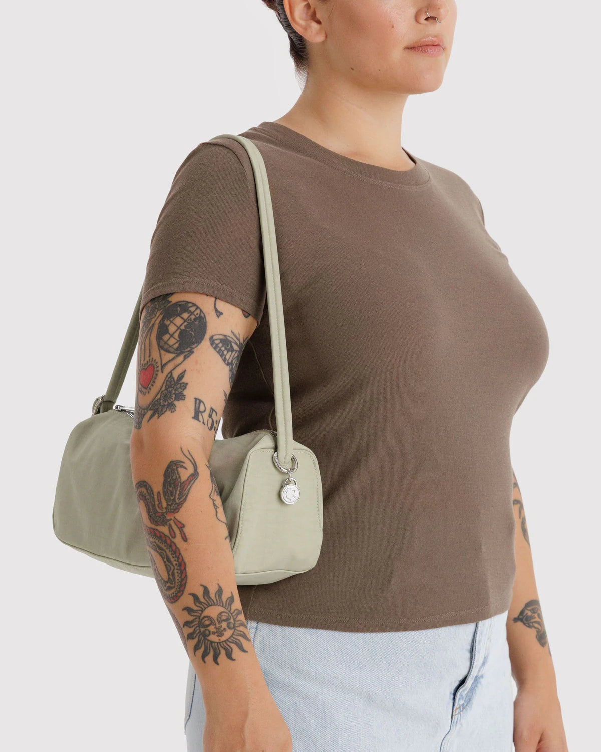 Nylon Loaf Bag - Celadon