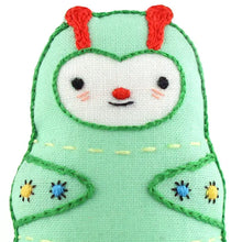 Load image into Gallery viewer, Caterpillar - Embroidery Kit
