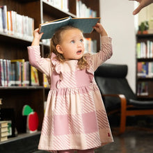 Load image into Gallery viewer, Recycled Cotton Buffalo Check Ruffledress
