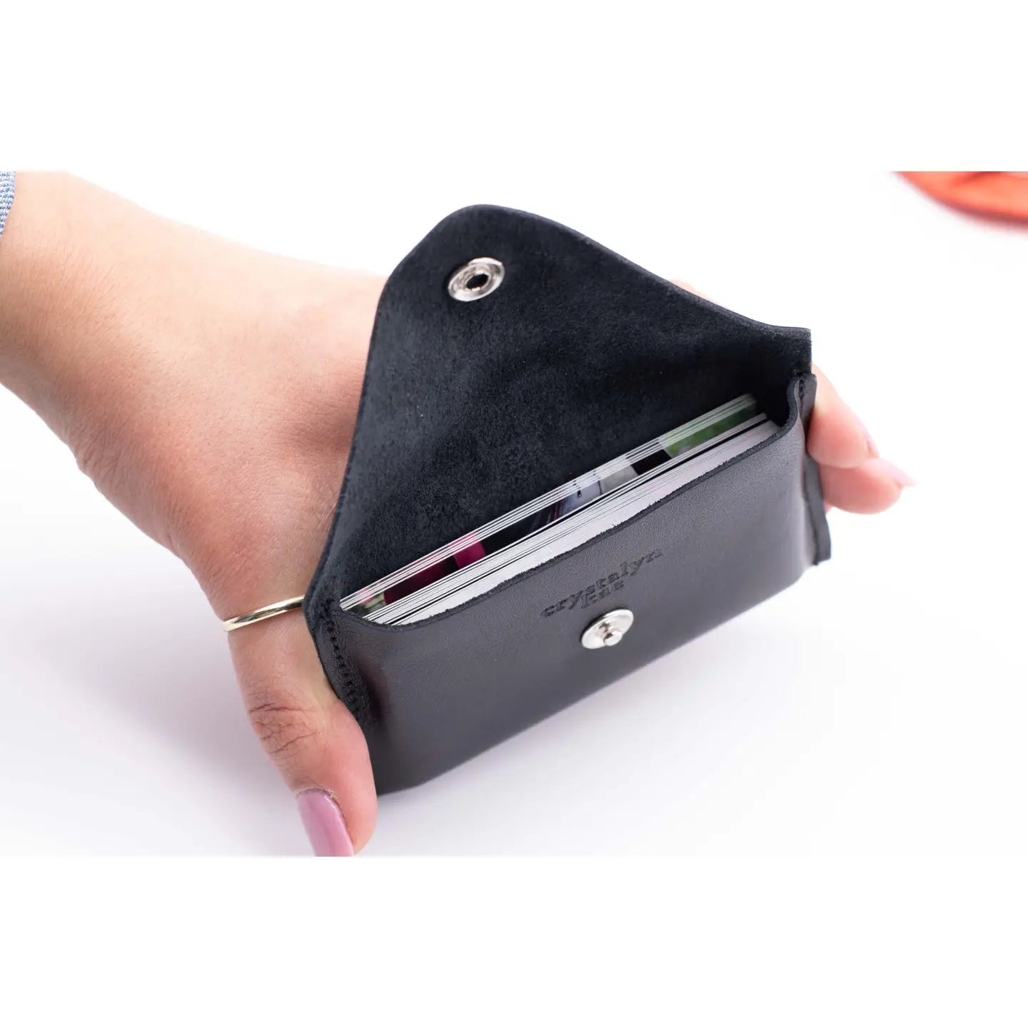 Card Case Wallet - Upcycled Leather