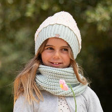 Load image into Gallery viewer, Girls Pastel Cupcake Knit Winter Hat
