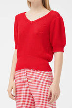 Load image into Gallery viewer, V-Neck Sweter - Red

