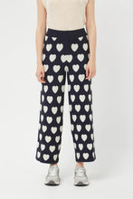 Load image into Gallery viewer, Heart Print Knit Pants
