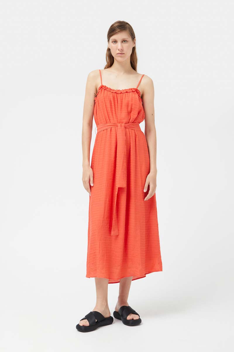 Springtime Dress - Orange