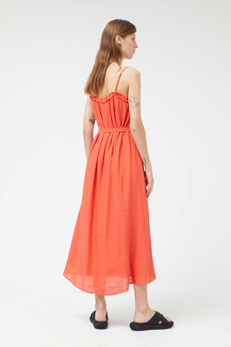 Springtime Dress - Orange