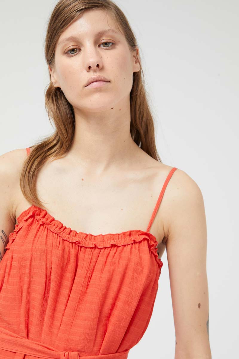 Springtime Dress - Orange