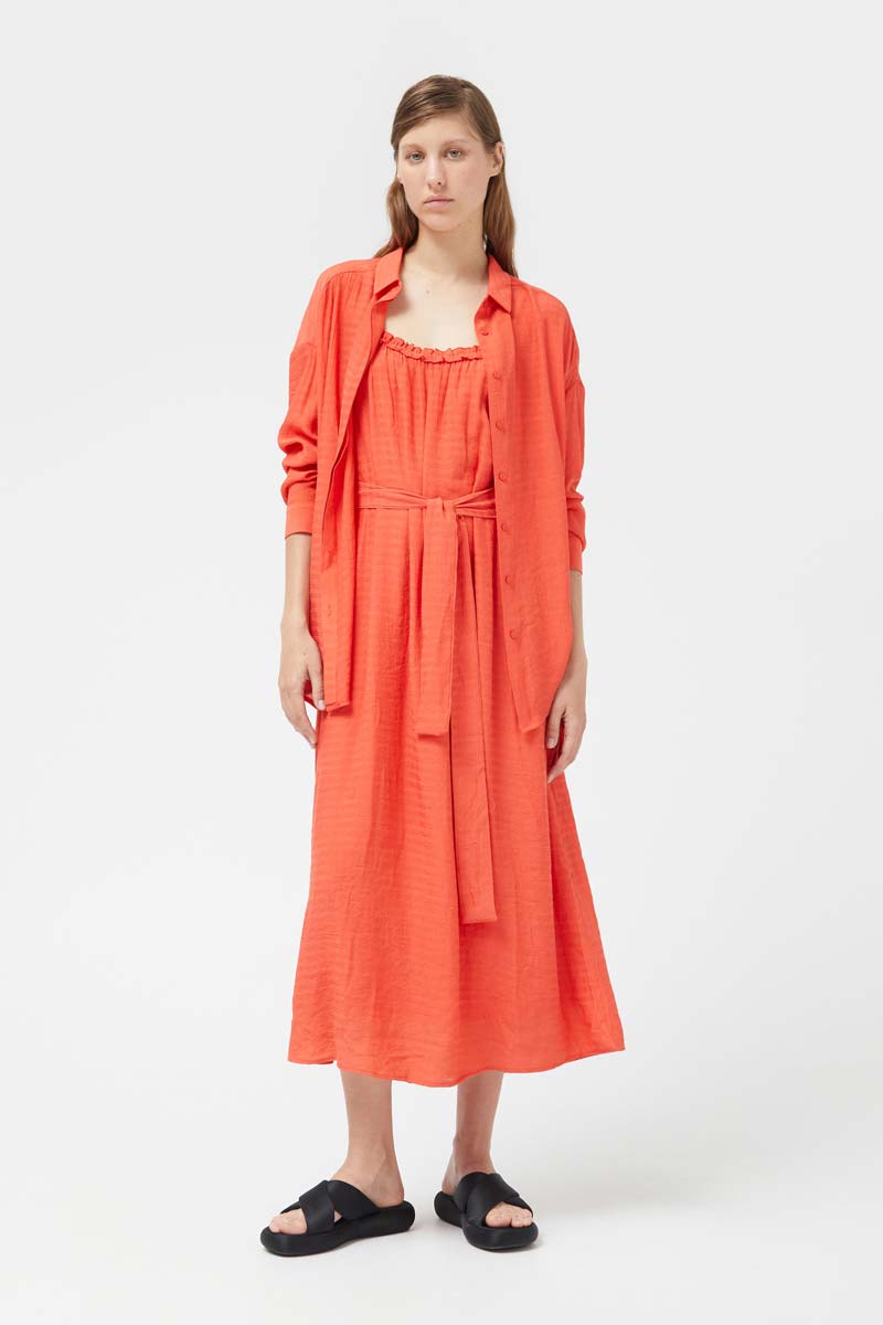 Springtime Dress - Orange