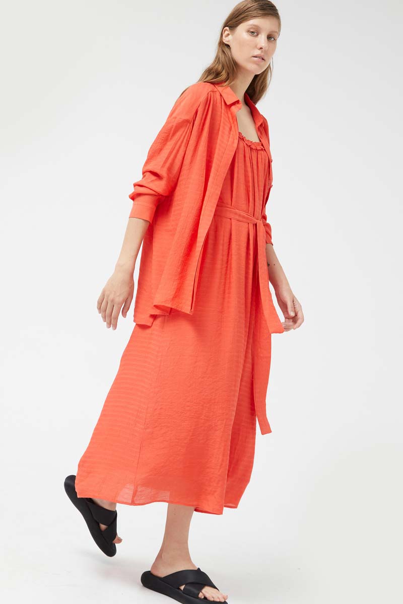 Springtime Dress - Orange