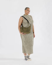 Load image into Gallery viewer, Medium Nylon Crescent Bag - Olive
