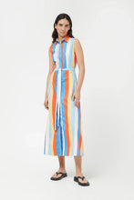 Load image into Gallery viewer, Button Front Stripe Dress
